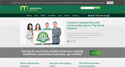 Desktop Screenshot of moderationgateway.com